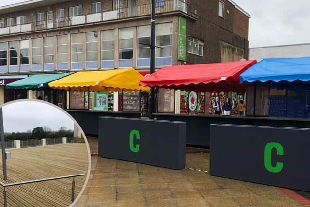Corby's new market stalls