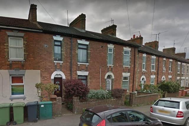 Firefighters were called to the blaze in Mill Road, Wellingborough
