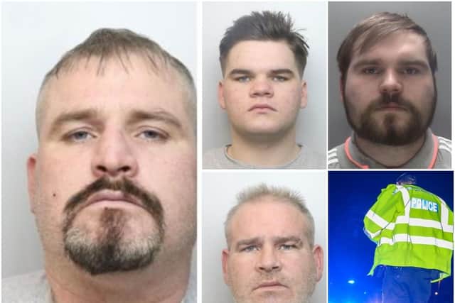 Patrick McDonagh (L) led his family members in a brutal attack on the occupants of two caravans.