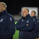Gary Mills has revealed he has agreed a new two-year deal to stay on as manager at Corby Town. Picture by Peter Short