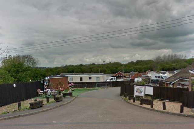 The owner of a Nothamptonshire caravan site was scolded in court for "selfish and unsympathetic behaviour" in the aftermath of an attempted murder of her grounds.