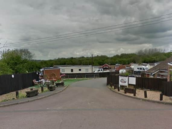 The owner of a Nothamptonshire caravan site was scolded in court for "selfish and unsympathetic behaviour" in the aftermath of an attempted murder of her grounds.