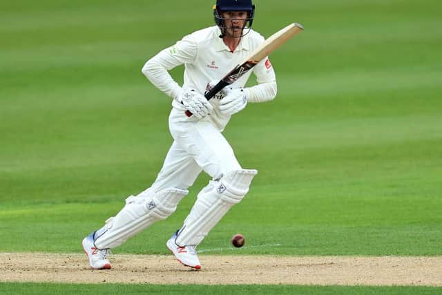 Lancashire opener Keaton Jennings scored an unbeaten 23