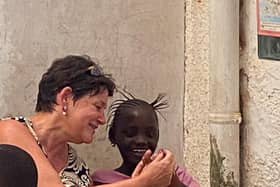 Angela Rhodes in The Gambia