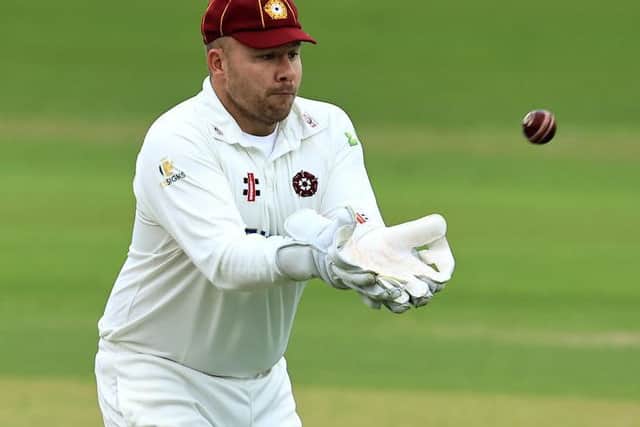 Northants skipper Adam Rossington