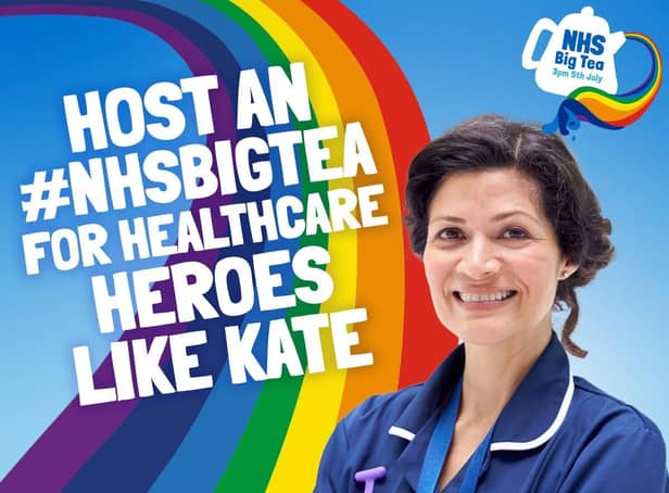 Big Tea day is part of a national celebration to mark the NHS birthday