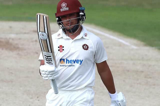 Northants batsman Ricardo Vasconcelos has scoring close to 500 runs already this season