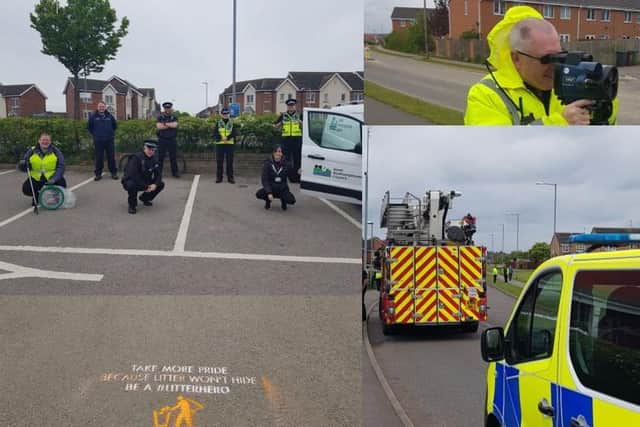 The day of action took place on Corby's Oakley Vale estate