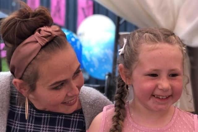 Becky and her daughter.