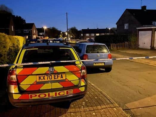 The boy died at the scene in Constable Road