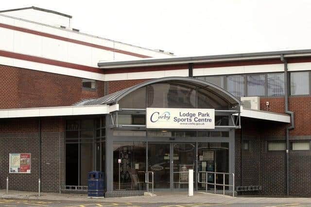 Lodge Park Sports Centre in Corby
