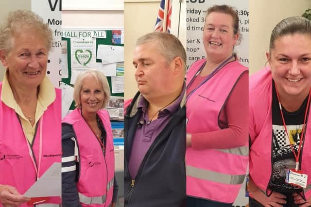 Some of the One Wellingborough Project volunteers