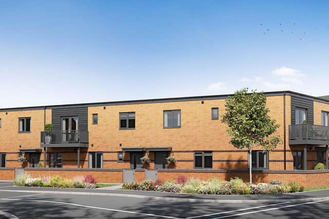 The Mews at Niort Grove on Wellingborough's Glenvale Park development