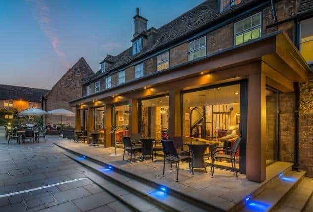 You can eat al fresco - Photo from The Coaching Inn Group