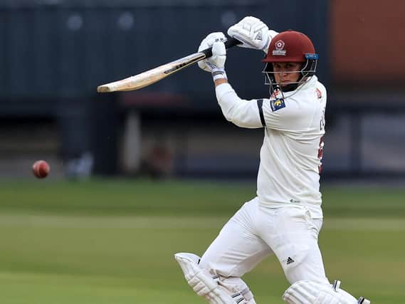 Ben Curran has lost his place at the top of the Northants order for their trip to Kent