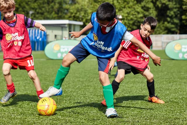 Local McDonald’s franchisee Perry Akhtar is providing 120 hours of free sessions for Wellingborough youngsters this month