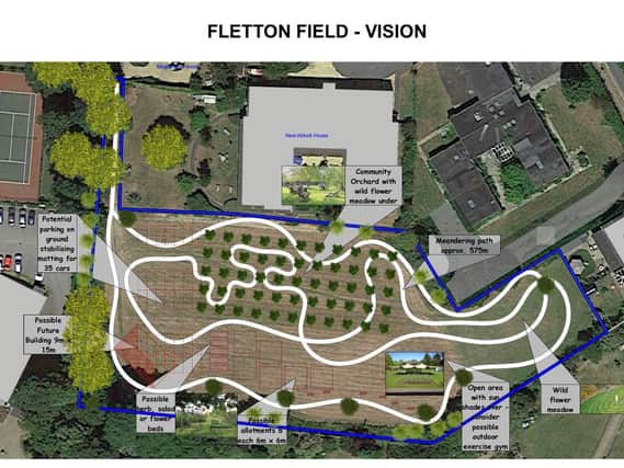 The vision for Fletton Field in Oundle