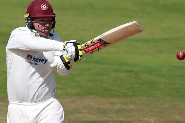 Northants skipper Adam Rossington