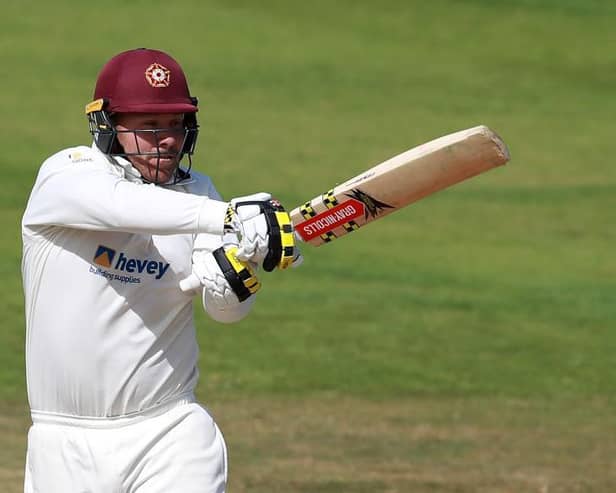 Northants skipper Adam Rossington