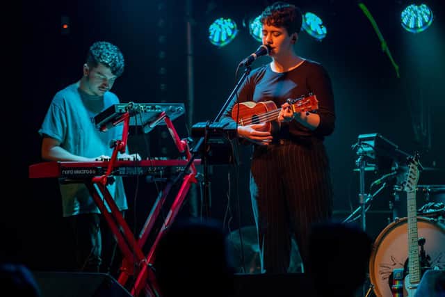 Low Girl performing at Esquires. Photo by David Jackson.