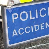 There has been a collision on the A43 roundabout.