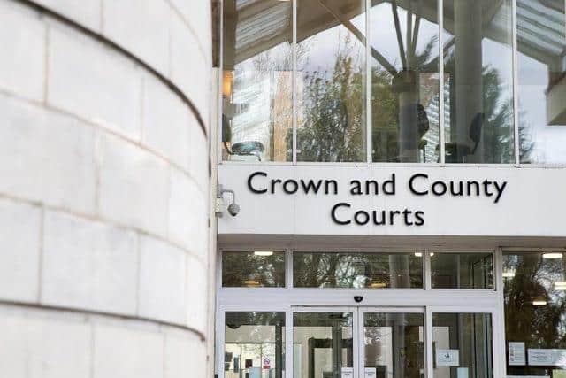 A former Kettering man was sentenced in court yesterday after being initially arrested three and a half years ago.