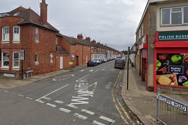 Police rushed to Wycliffe Road following 999 calls at 5am on Tuesday morning