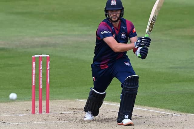 Josh Cobb in action for the Steelbacks last season