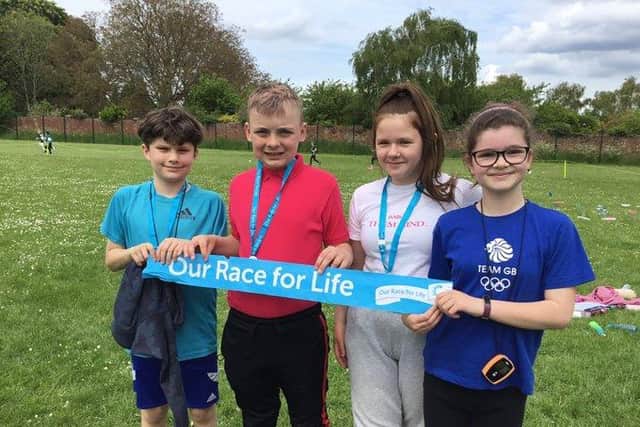 Members of Team IJS (Irthlingborough Junior School)