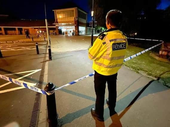 Two teenagers were arrested in the Northamptonshire area following Saturday night's stabbing in Market Harborough