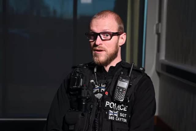 Sgt Dave Cayton.