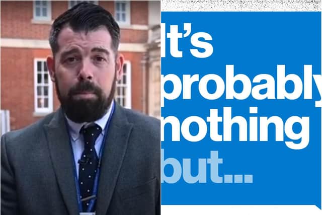 Detective Superintendent Lee McBride has launched the new modern slavery campaign.