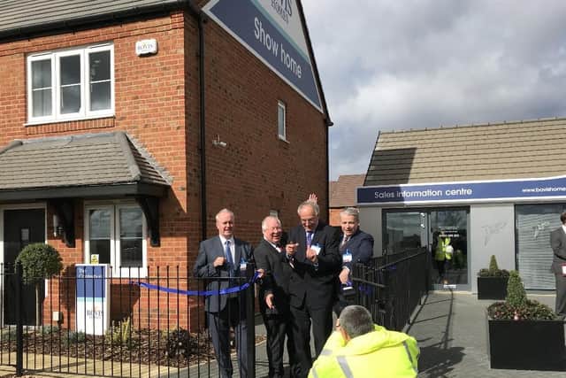 File picture of the first homes going up for sale in Stanton Cross, Wellingborough