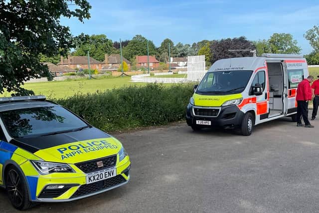 Search teams have been combing the Earls Barton area