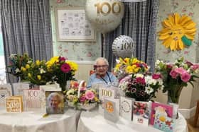 Peggy celebrates her 100th birthday.