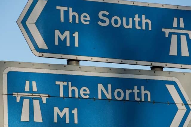 One lane is blocked on te M1 at Junction 15A on Wednesday morning