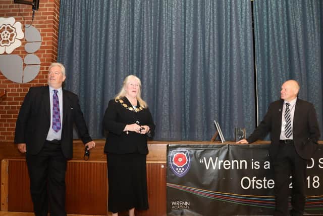 Mayor of Wellingborough Cllr Lora Lawman and Cllr Graham Lawman paid tribute to Steve Elliott