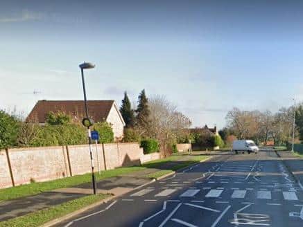 Hardwick Road / Sywell Road. Image: Google.