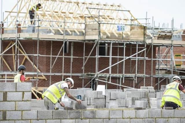There is a lower five-year housing requirement in areas all except East Northamptonshire, where it is only marginally higher