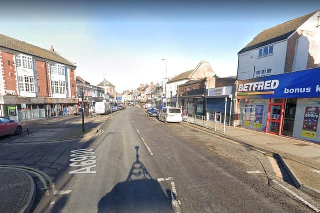 The chase took place at Dalkeith Place in Kettering.