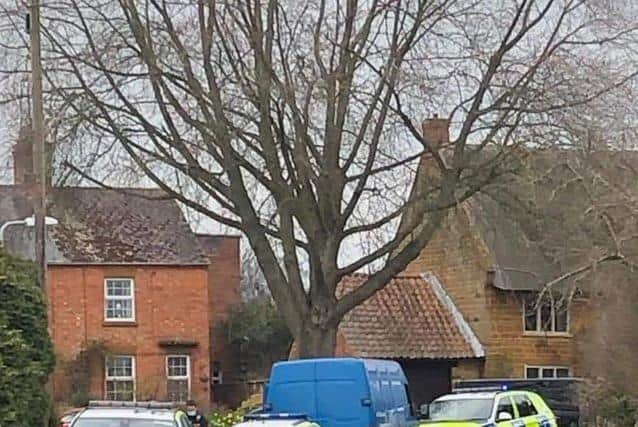 The Birmingham man was arrested after this blue van was reported for suspicious activity.