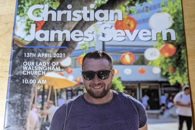 Christian died in a crash in Geddington.
