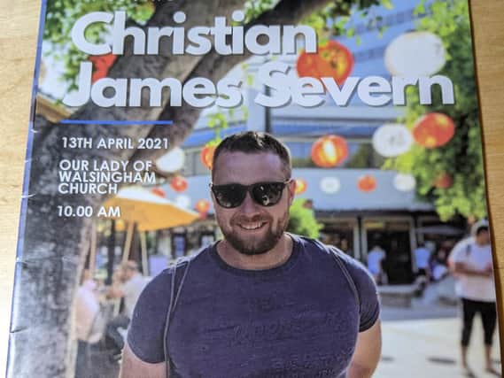 Christian died in a crash in Geddington.