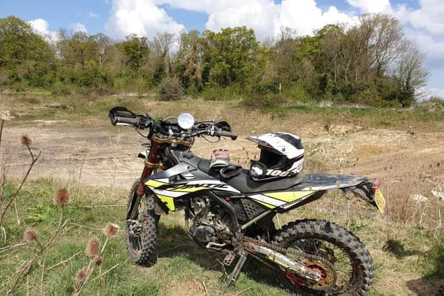 Anyone who's seen this stolen bike is urged to call police