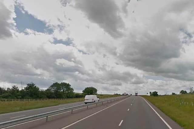 He was caught speeding on the A43 bypass