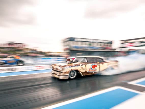 Supercharged Outlaws will be in action this weekend. Picture courtesy of Santa Pod
