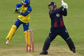 Adam Rossington will miss the Steelbacks' trip to Old Trafford to play Lancashire Lightning due to a wrist injury