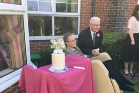 The happy couple.