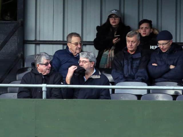 Max Griggs remained a regular visitor to Hayden Road for AFC Rushden & Diamonds home matches. Picture by Alison Bagley