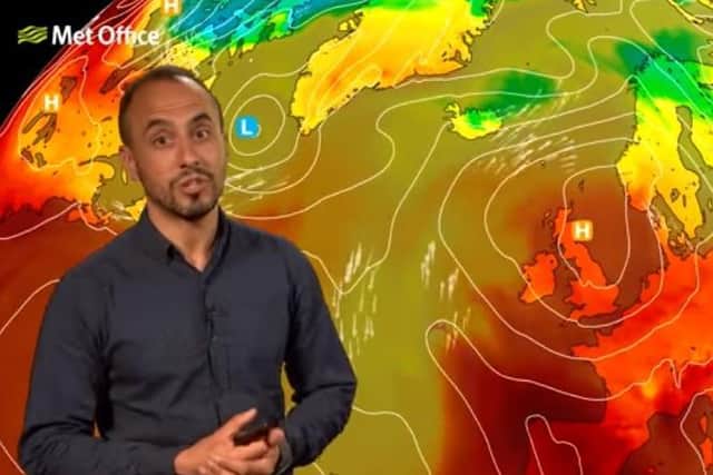 Here's how Sunday looks according to latest Met Office forecasts